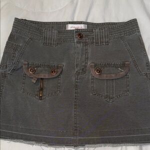 Xhilaration Charcoal‎ Mini Skirt